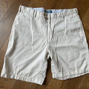 Peter Millar Khaki Shorts - Men's - Size 34 (LIKE NEW)